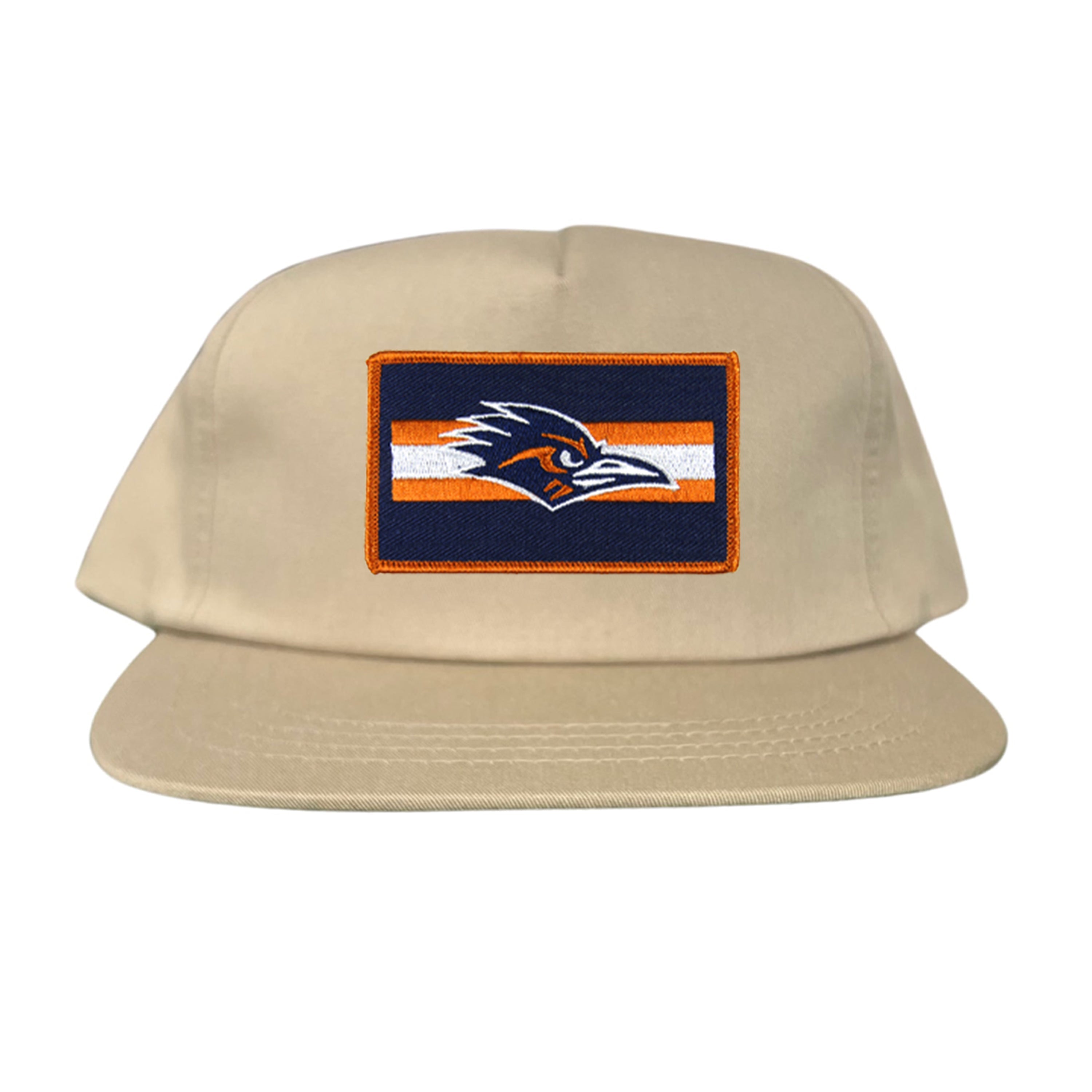 UTSA Roadrunner Rectangle Stripe Patch Hat - Blue and Orange