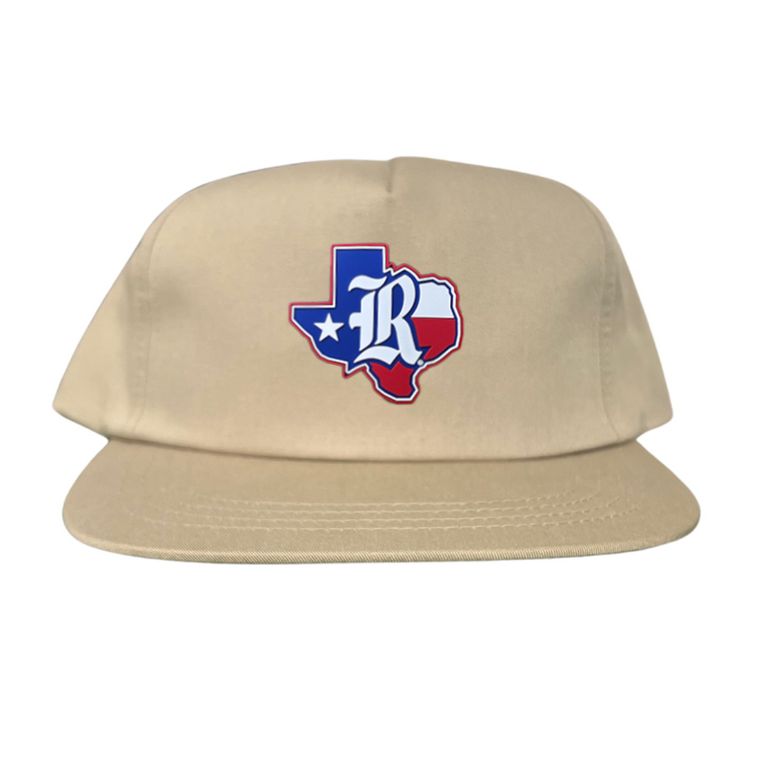 Rice University Old R Texas Flag Rubber Patch Hat