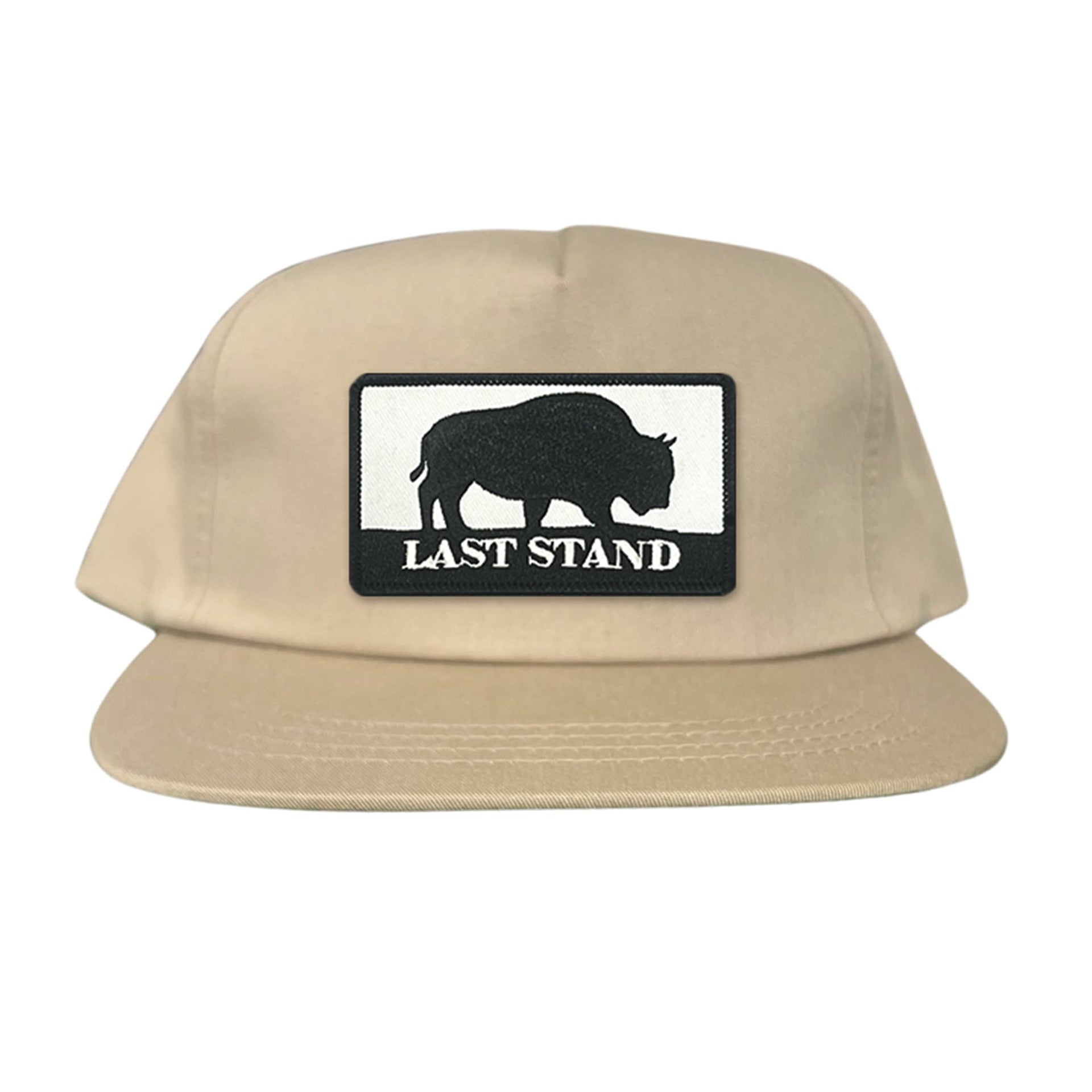 Bison Graphic Curved Bill Trucker Hat Mesh Snapback Cap