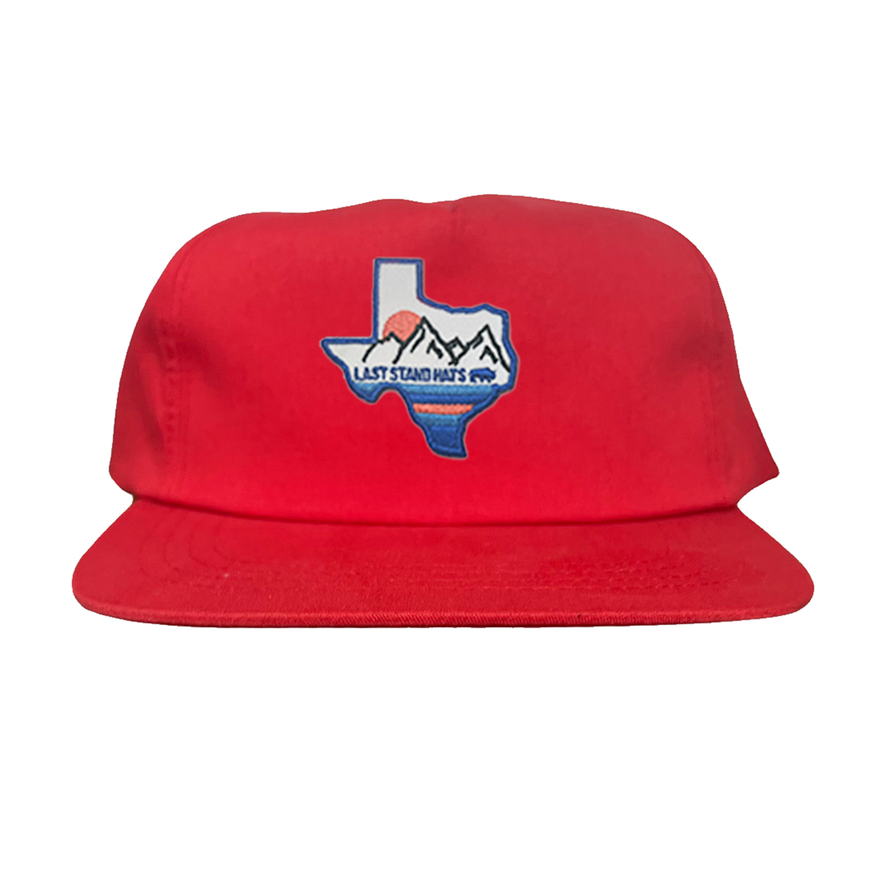 Texas Mountains Blue Graphic Hat - Classic Casual Cap