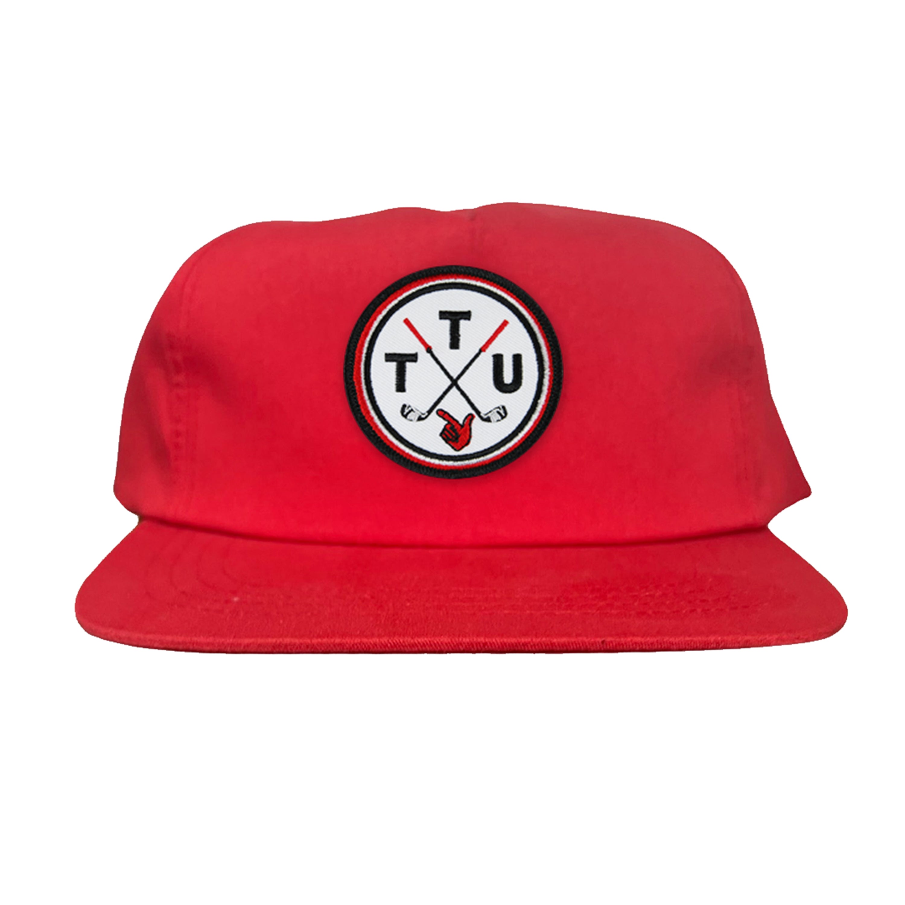 Texas Tech Golf Circle Patch Hat – Curved Bill Snapback
