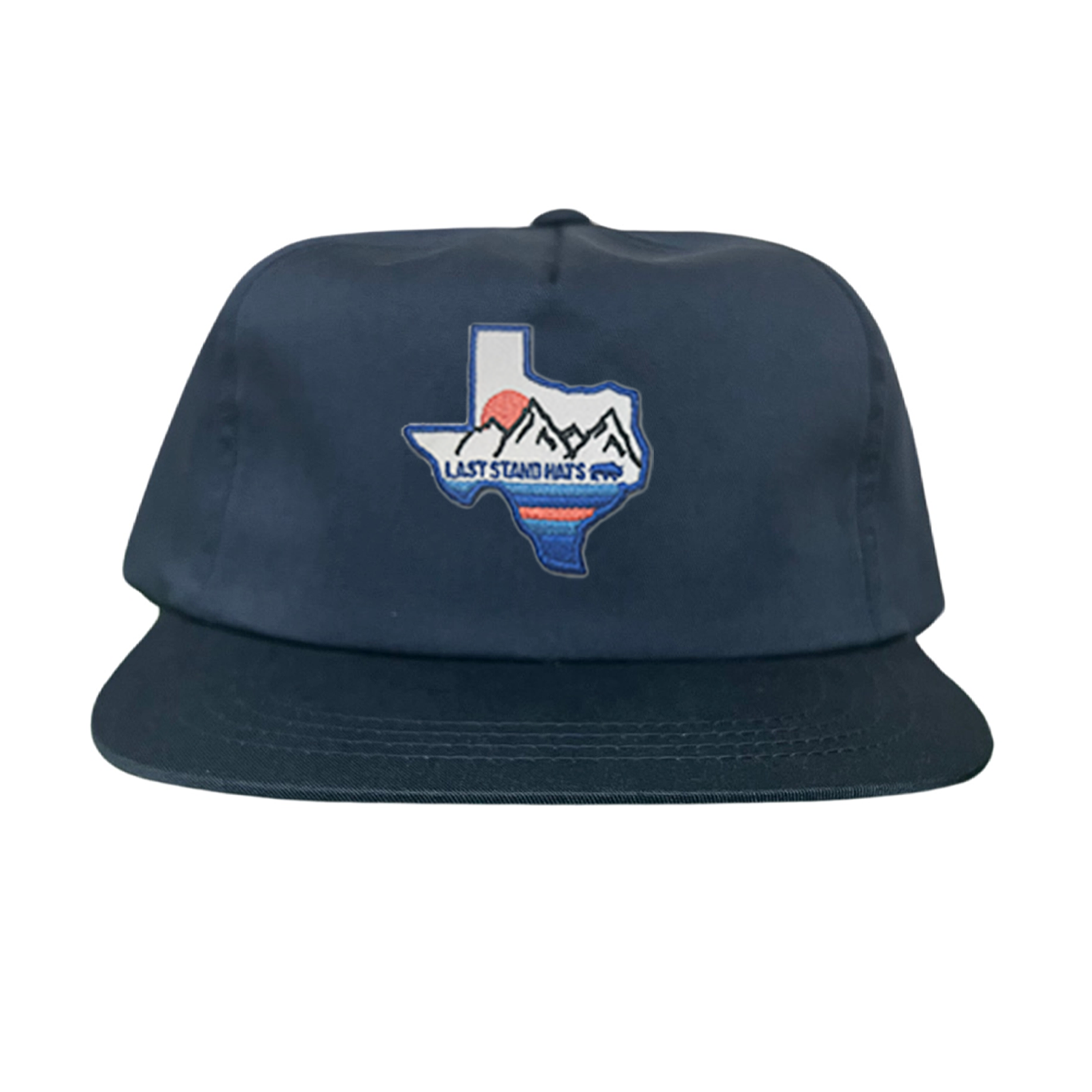 Texas Mountains Blue Graphic Hat - Classic Casual Cap