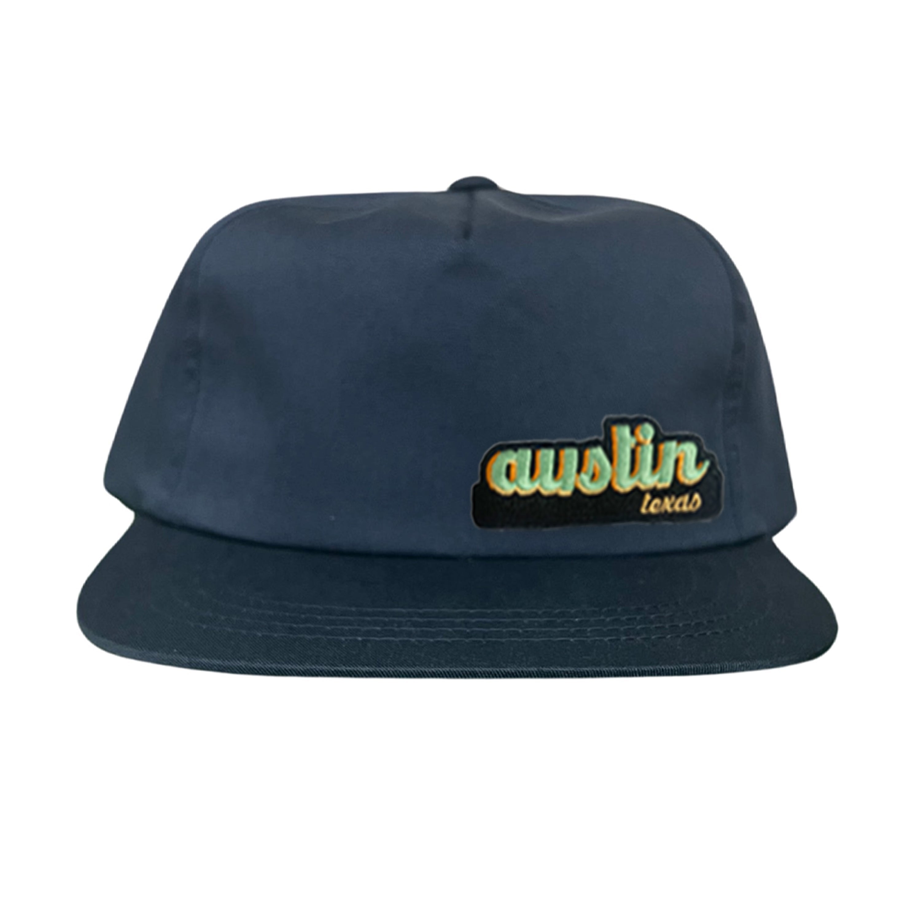 Last Stand Austin Texas Cut Out Patch Trucker Hat