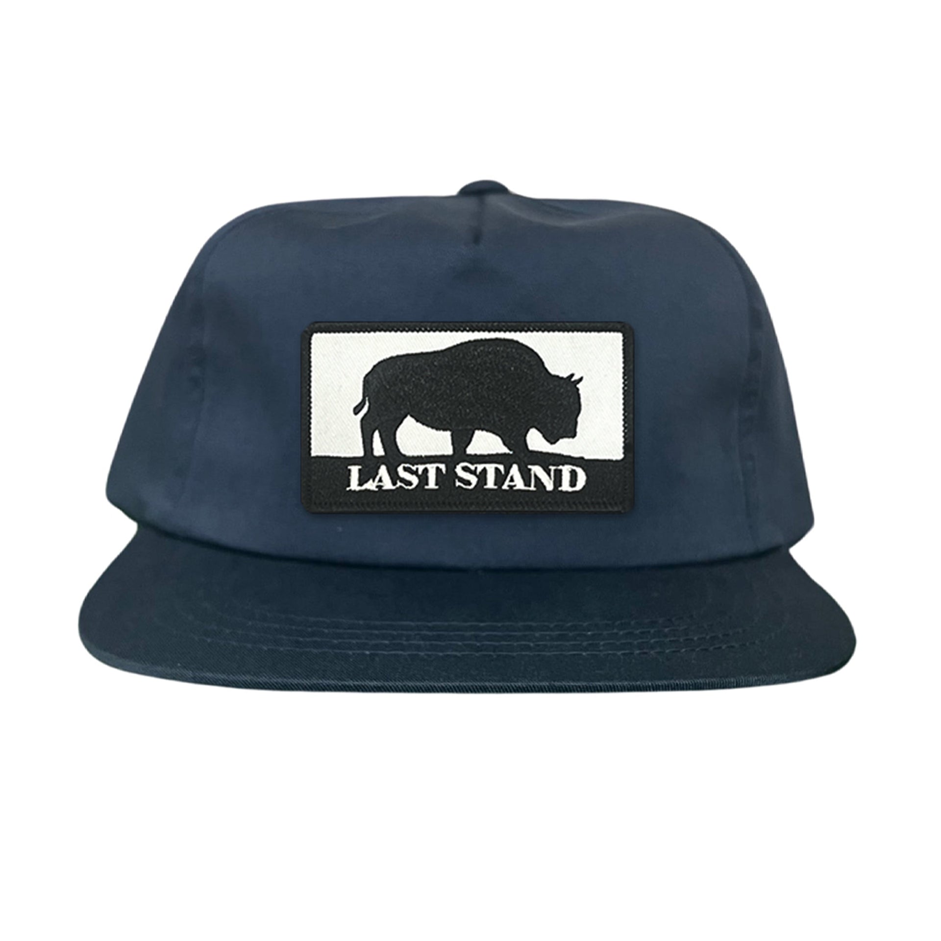Bison Graphic Curved Bill Trucker Hat Mesh Snapback Cap