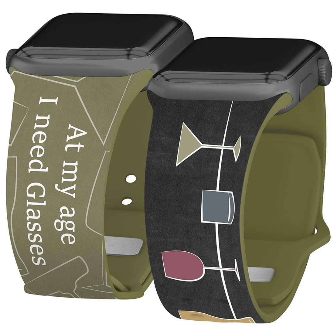 Wine, Beer & Booze HD Print Apple Watch Band