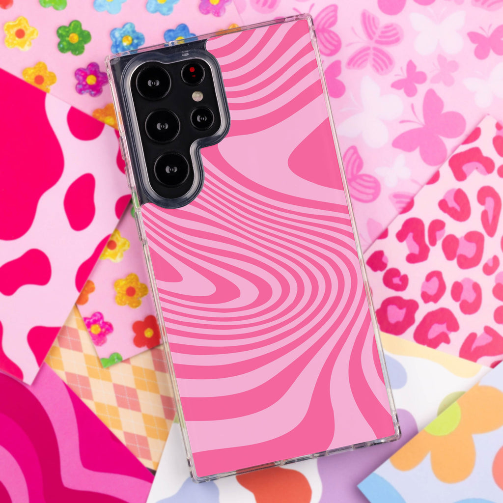 Y2K Abstract Phone Case for Samsung Galaxy S22 Series - Aesthetic
