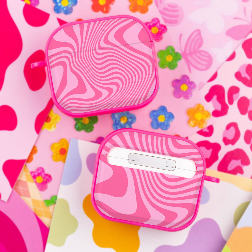 Y2K Pink Heart Pattern Case Cover for Apple AirPods Gen 3 - Image 21