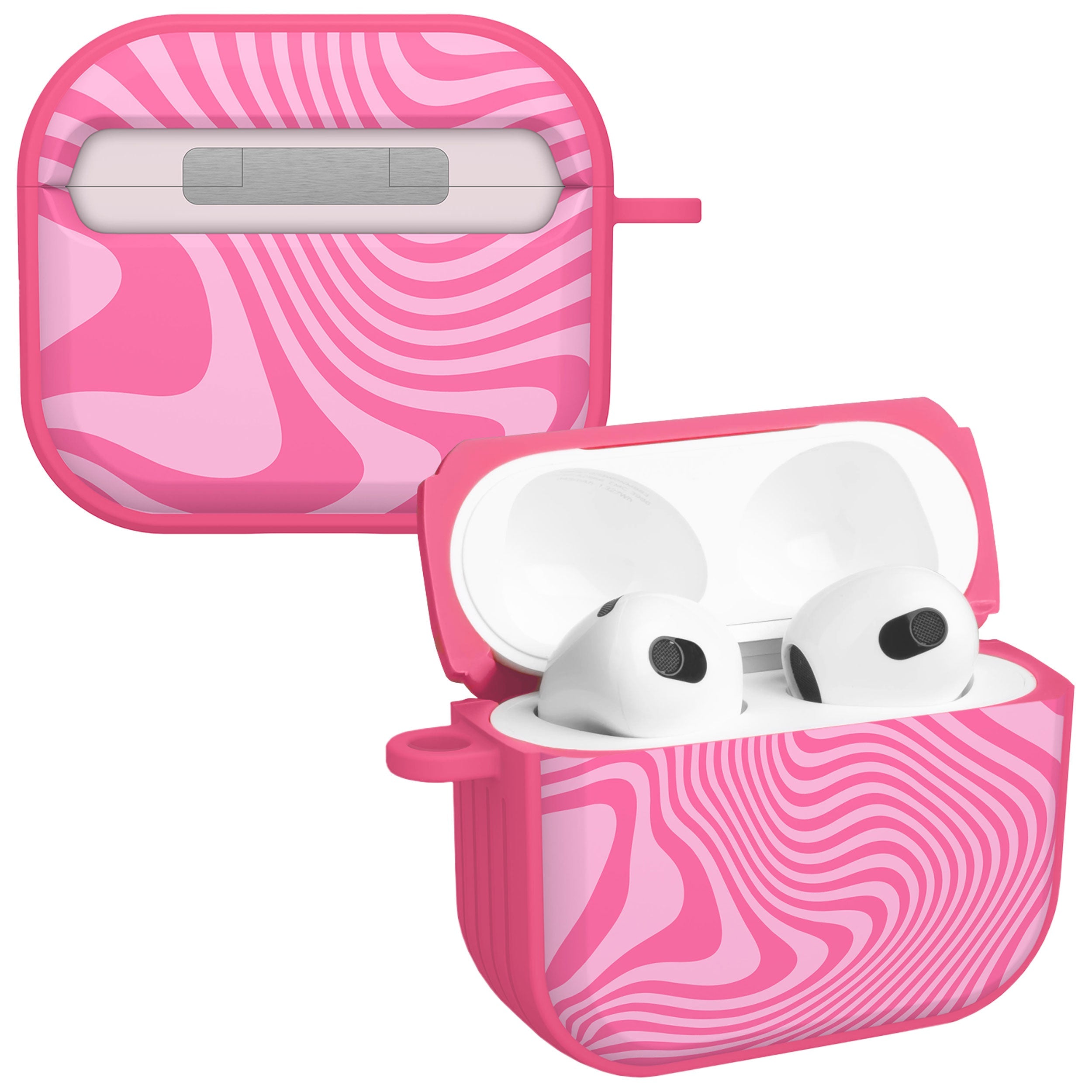 Y2K Pink Heart Pattern Case Cover for Apple AirPods Gen 3 - Image 19