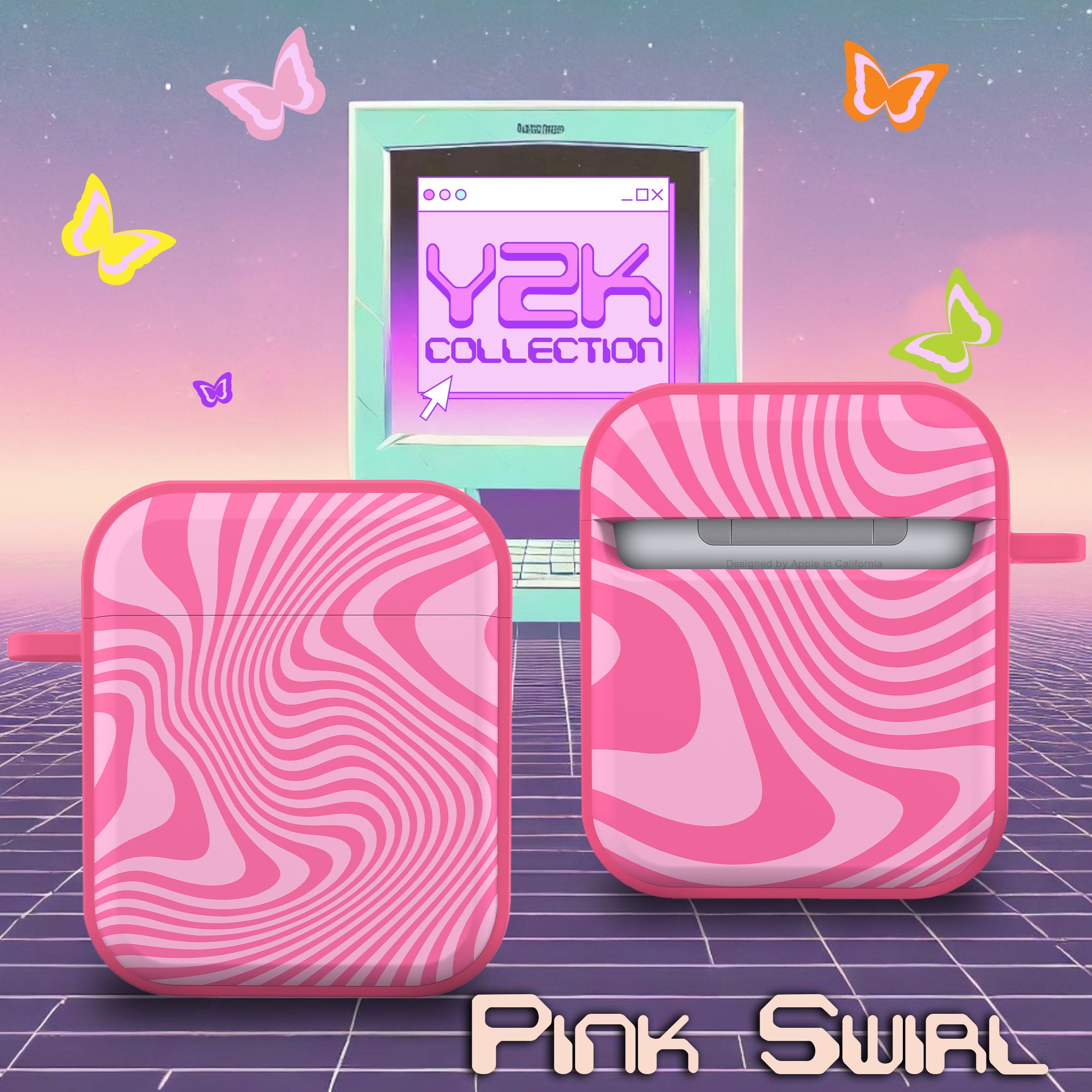 Y2K Smiley AirPods Case Gen 1 & 2 - Retro Collection