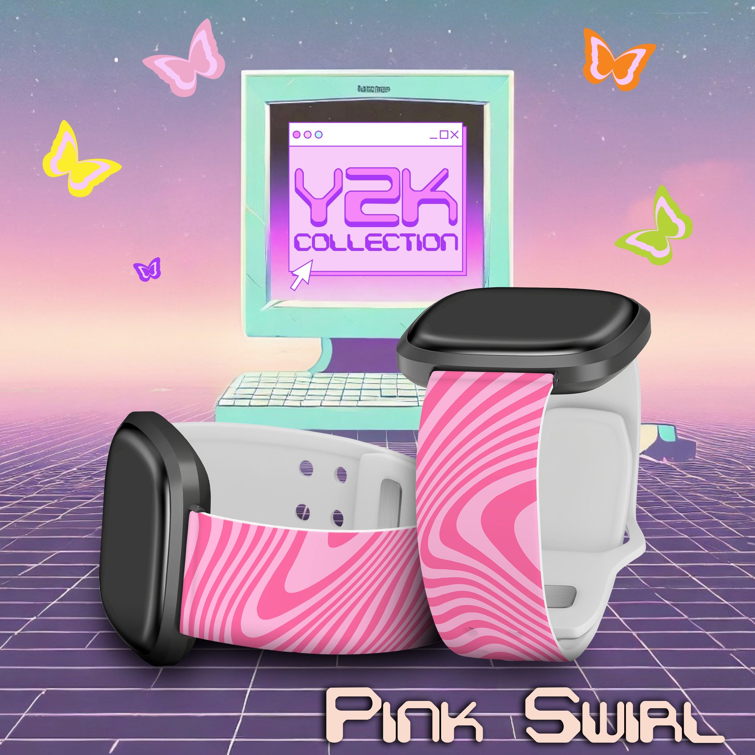 Y2K HD Fitbit Versa 3 & Sense 1 Watch Band