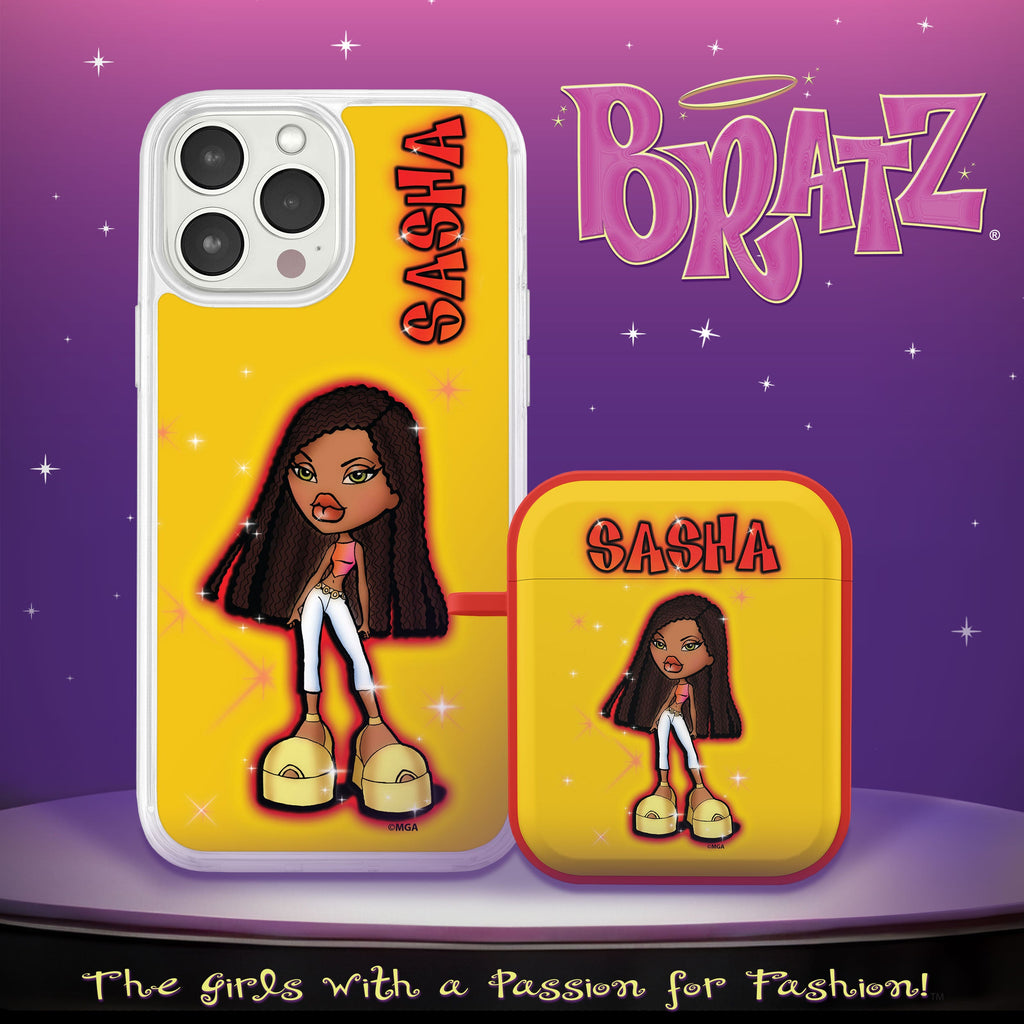 Bratz® Passion For Fashion HD Apple iPhone 15 Mag-Safe Phone Case and AirPods Gen 1 & 2 Combo Package