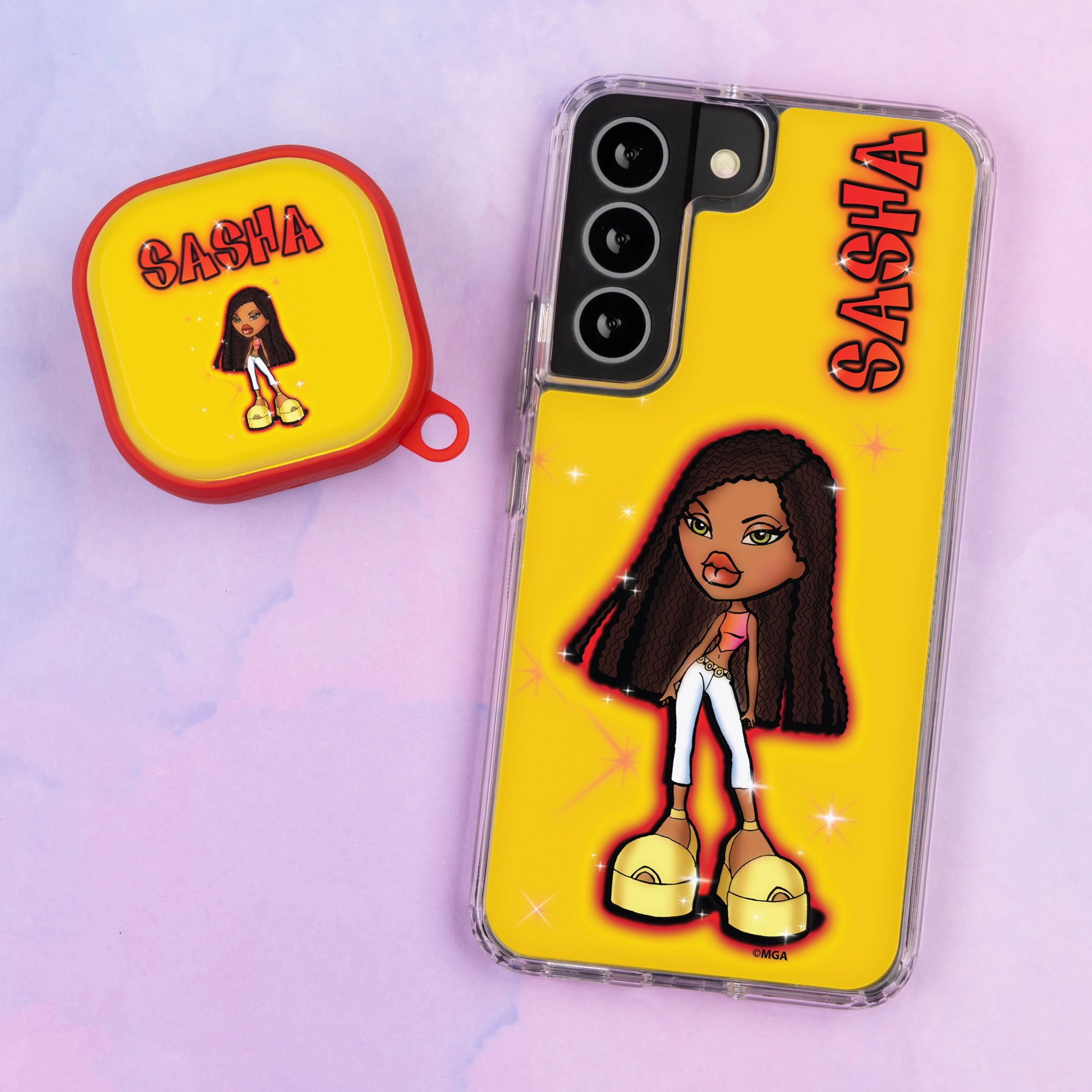 Bratz® Passion For Fashion HD Samsung Galaxy S22 Series and Buds Pro Combo Package