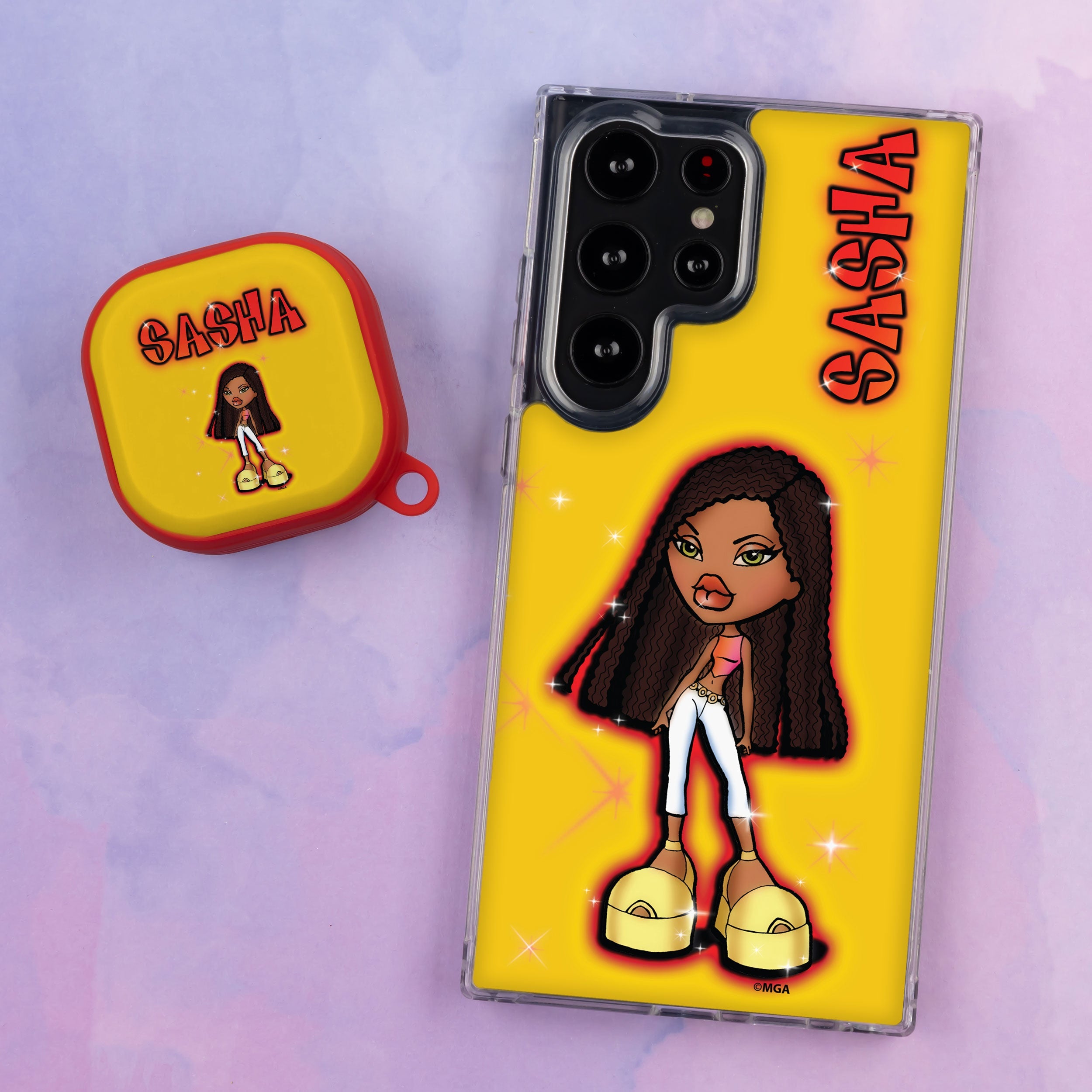 Bratz® Passion For Fashion HD Samsung Galaxy S22 Series and Buds Pro Combo Package