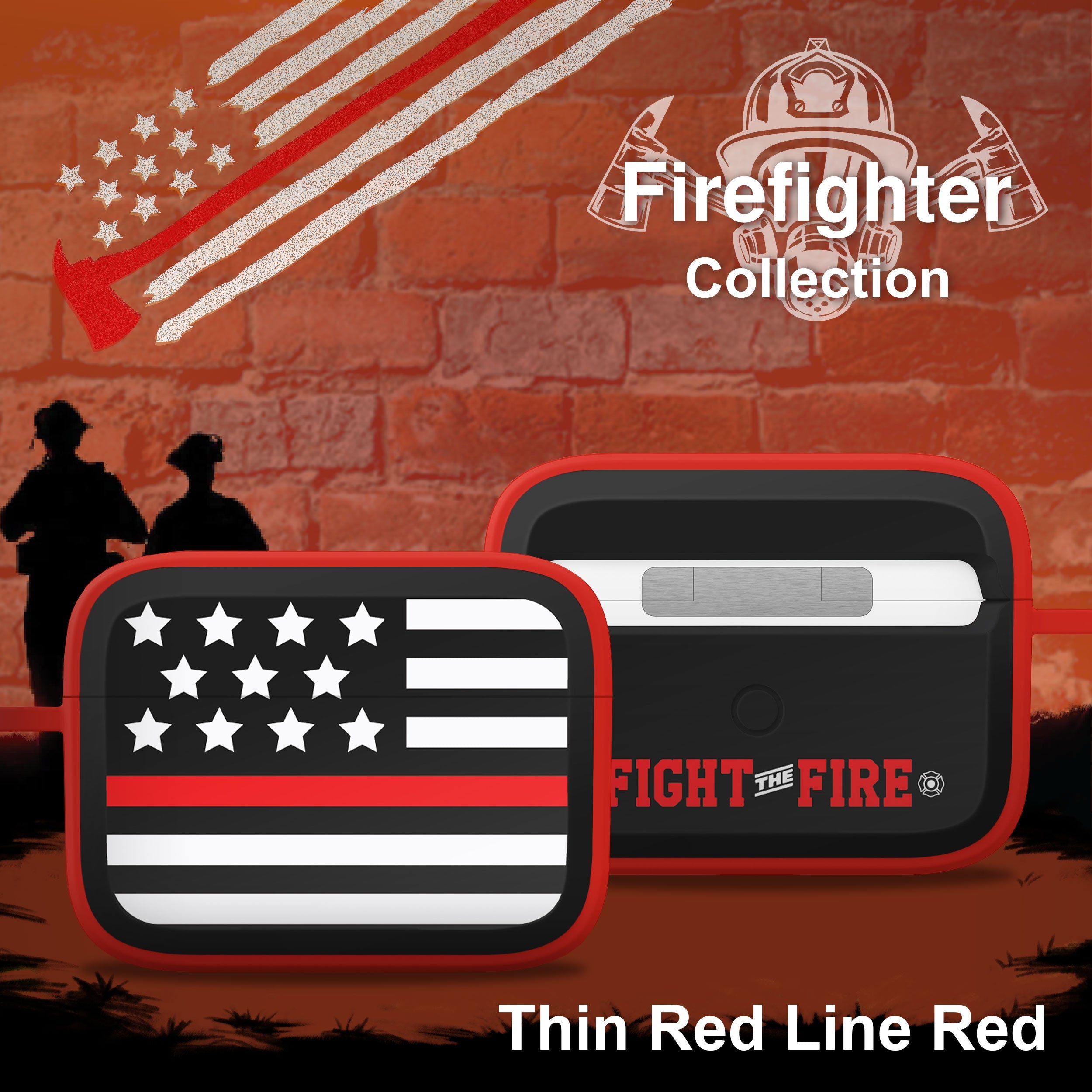 Firefighter HDX Protective Case for Apple AirPods Pro 1 & 2