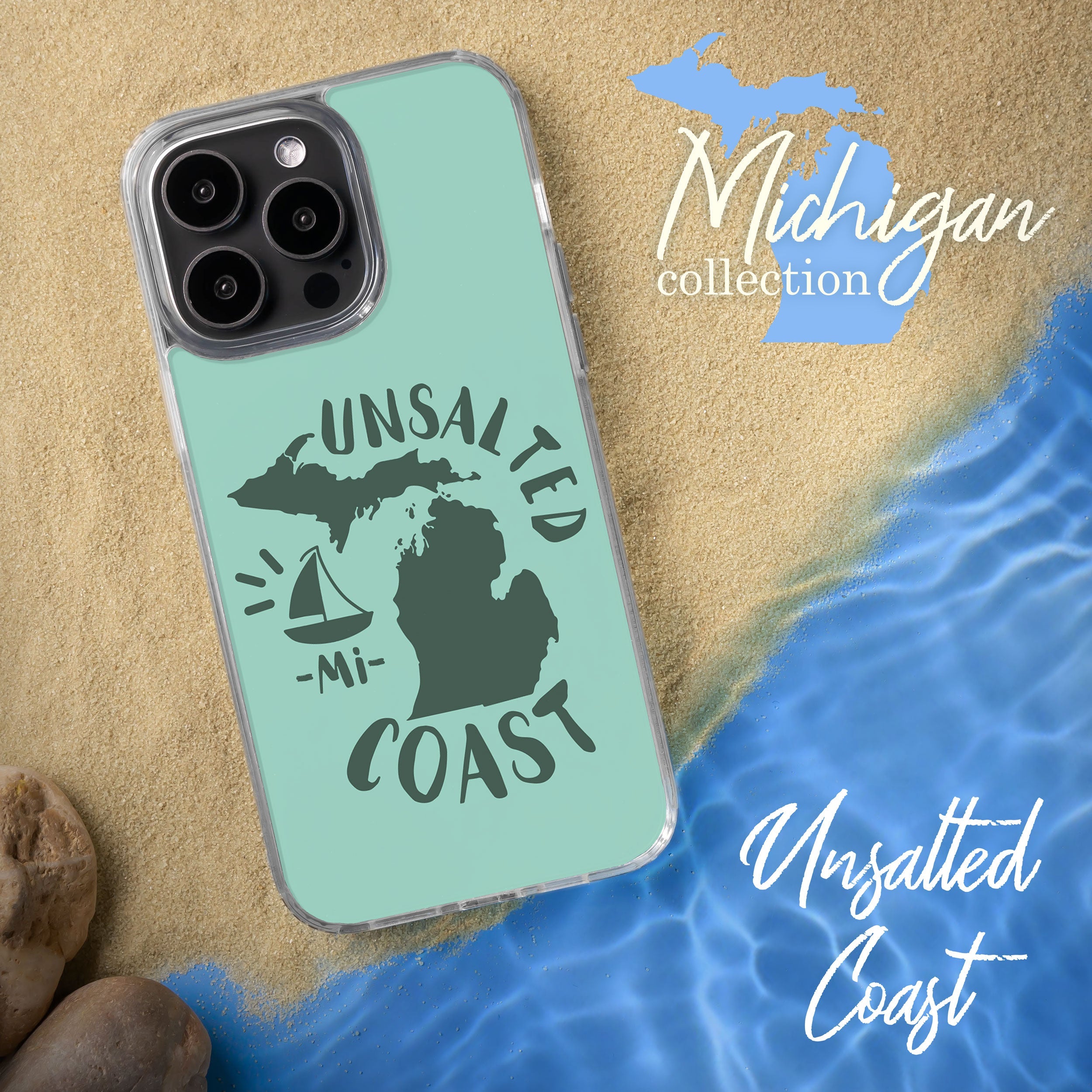 Michigan HD Apple iPhone 15 Series Mag-Safe Phone Case