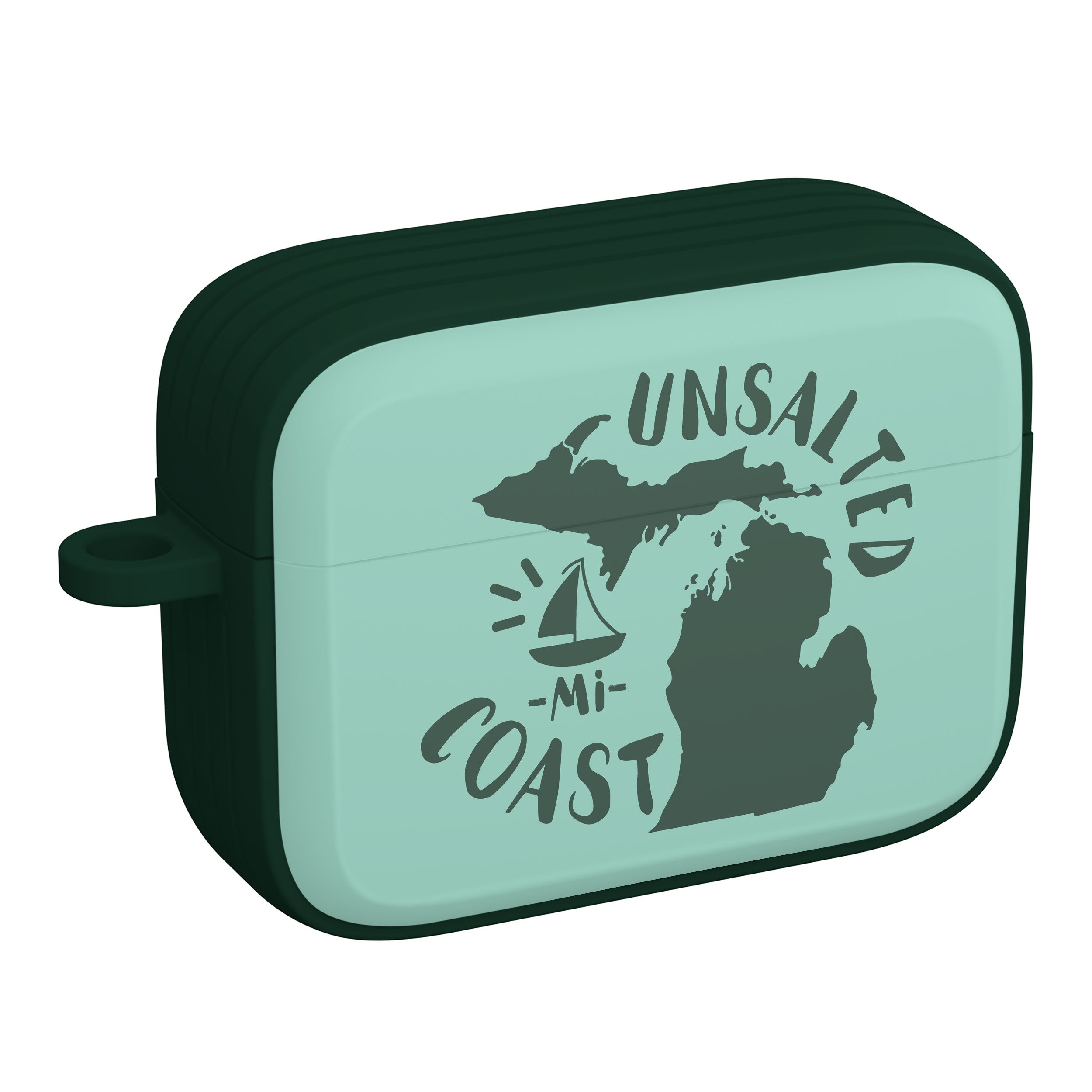 Michigan State Map Case for Apple AirPods Pro 1 and 2 Covers