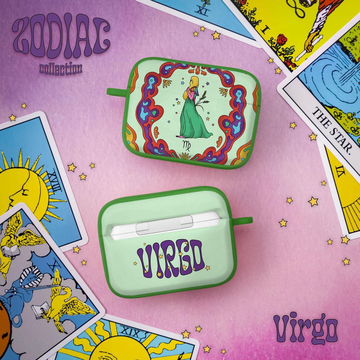 Zodiac Collection Protective Case for Apple AirPods Pro 1 & 2