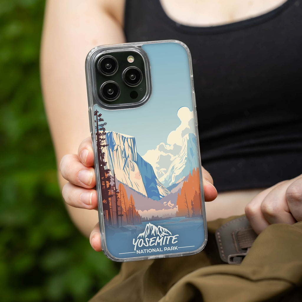 Yosemite iPhone 11 Series Case - Vintage Travel Nature