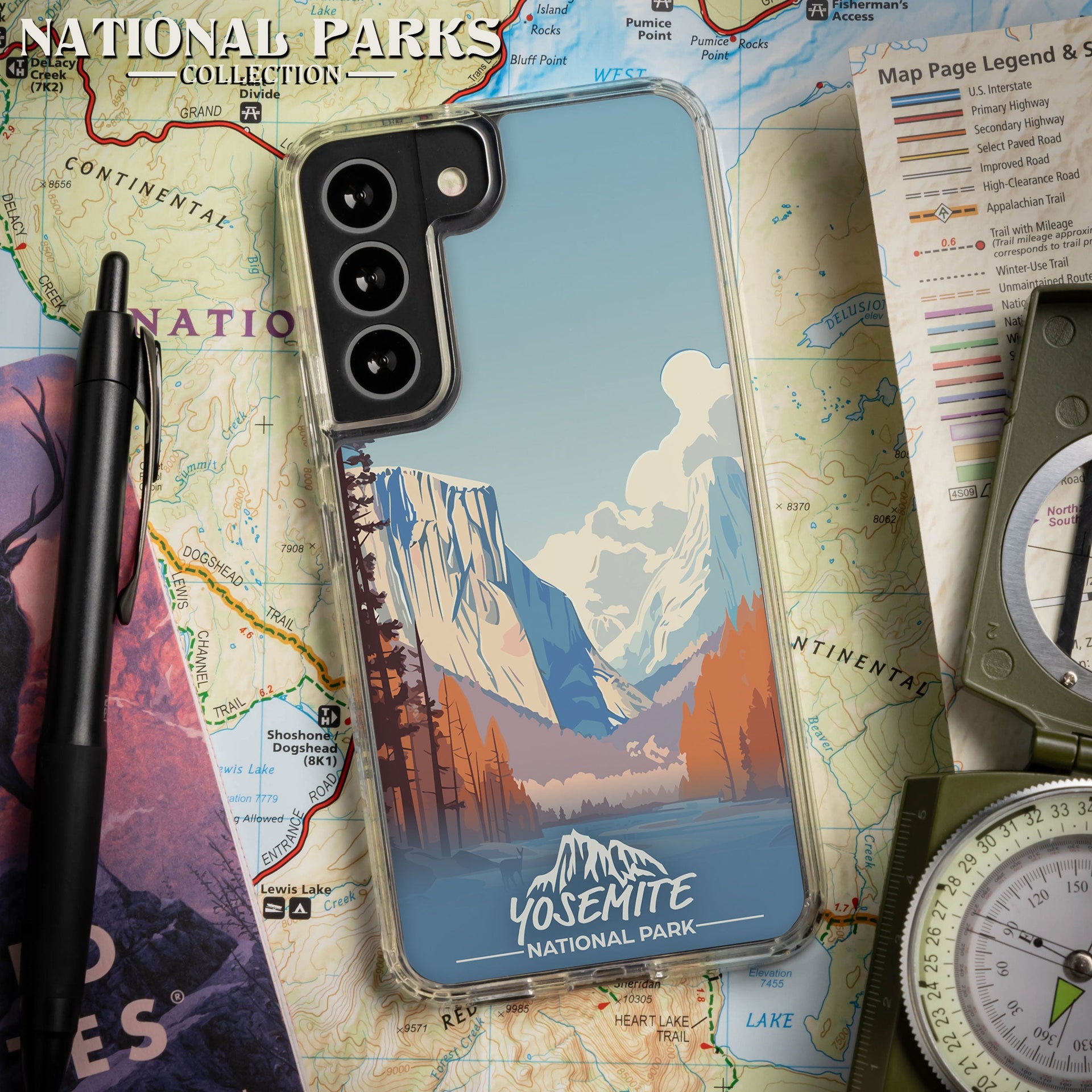 National Parks Yosemite HD Samsung Galaxy S22 Phone Case