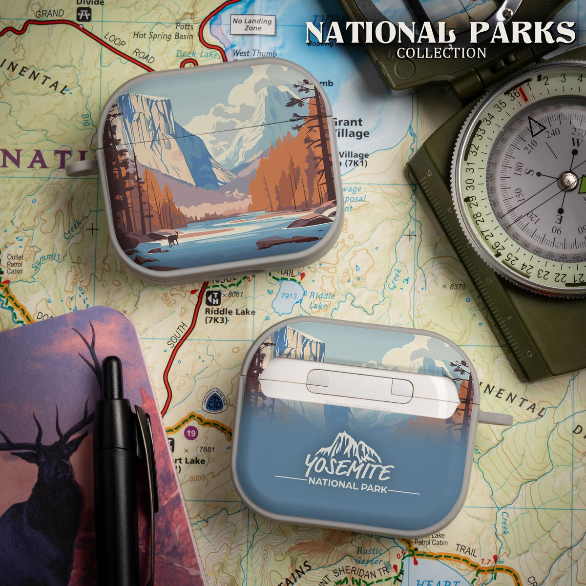Yosemite National Park Graphic Case for Apple AirPods Gen 3 - Image 2