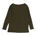 Waffle Knit Off Shoulder Oversized Sweater