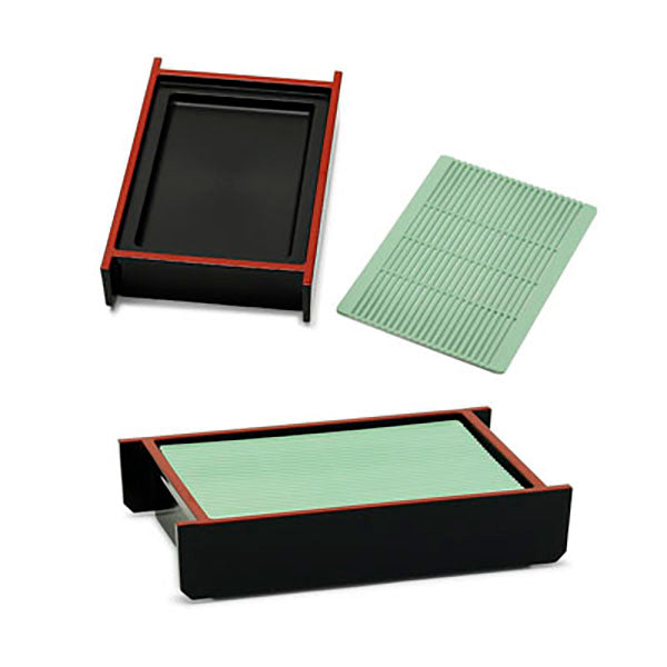 Steep Lacquer Soba Tray with Mat