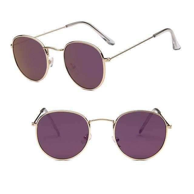 Classic Round Polarized Sunglasses with UV400 Protection