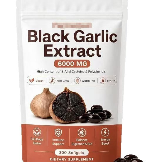 Black Garlic Garlic Capsule Health Supplement