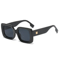 Retro Square Large Frame Sunglasses – Oversized INS Style