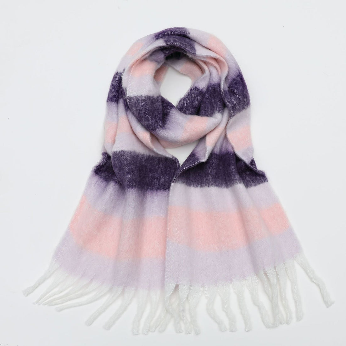 Thickened Imitation Cashmere Plaid Scarf - Warm & Stylish - Image 12