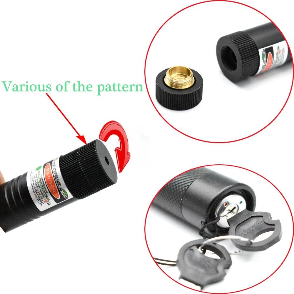 High-Visibility Green Laser Pointer Pen for Educational Astronomy