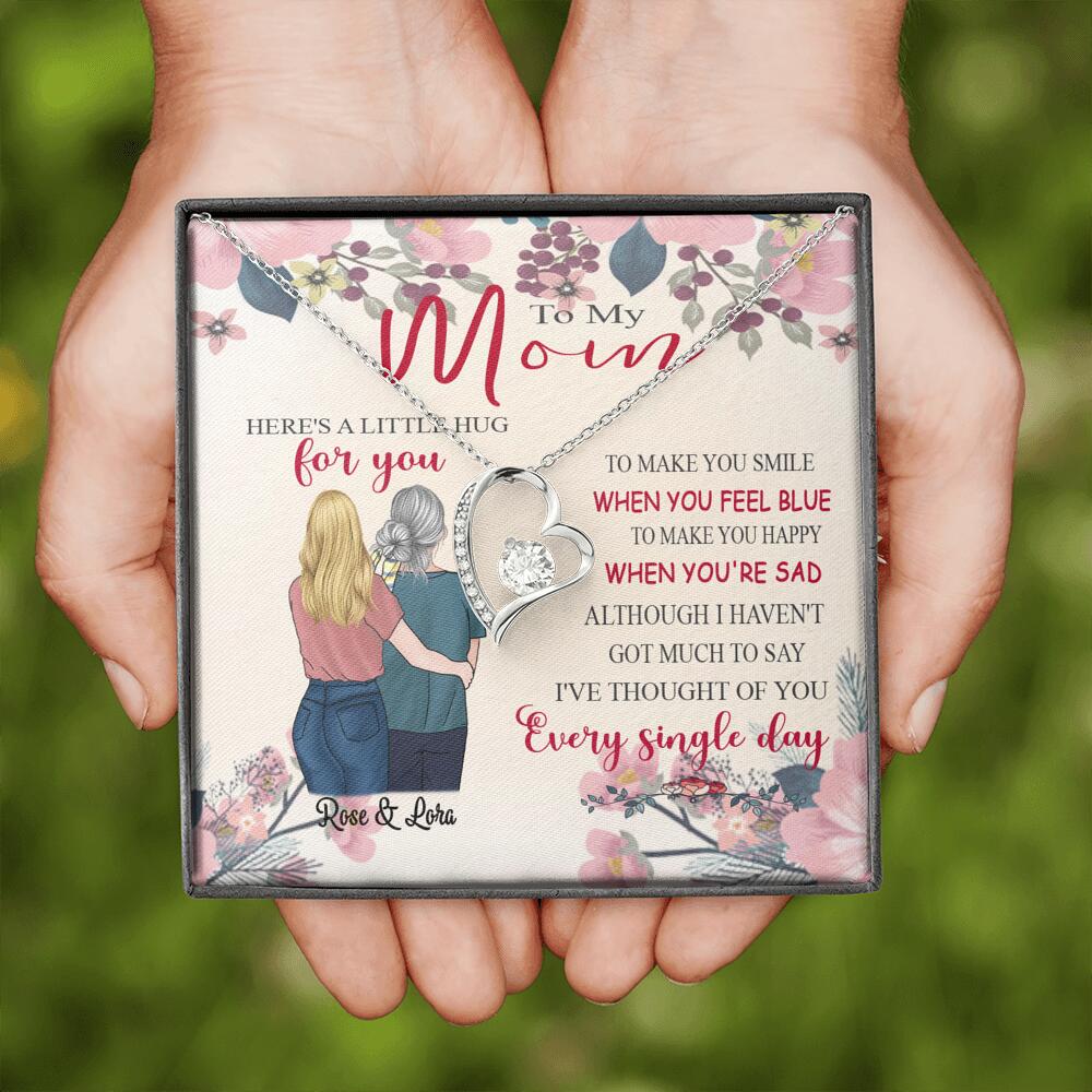 Personalized Necklace - Best Gift For Mother's Day from Daughter - IWJMRF