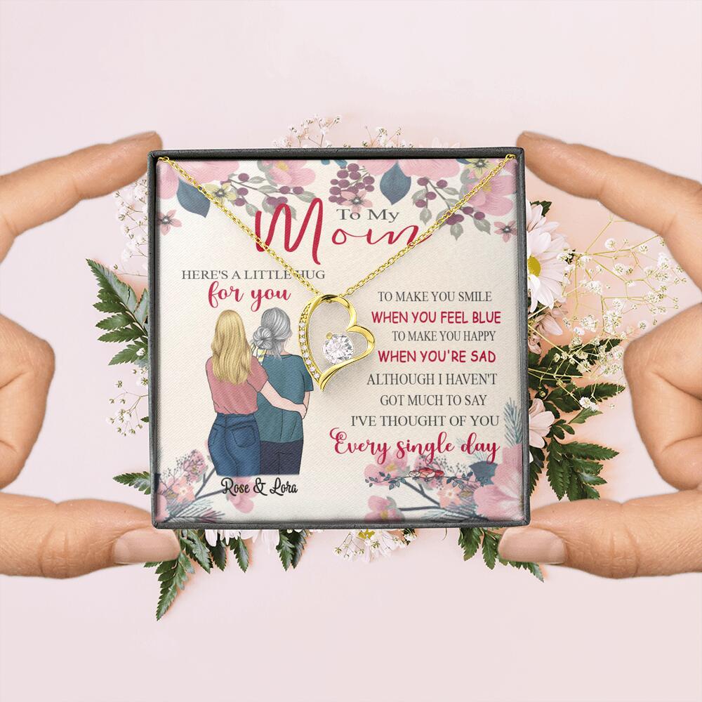 Personalized Necklace - Best Gift For Mother's Day from Daughter - IWJMRF