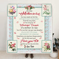 Personalized Mother-in-law Fleece Blankets - Best gift for Mother's day - You truly are wonderdul example - KE3RBB