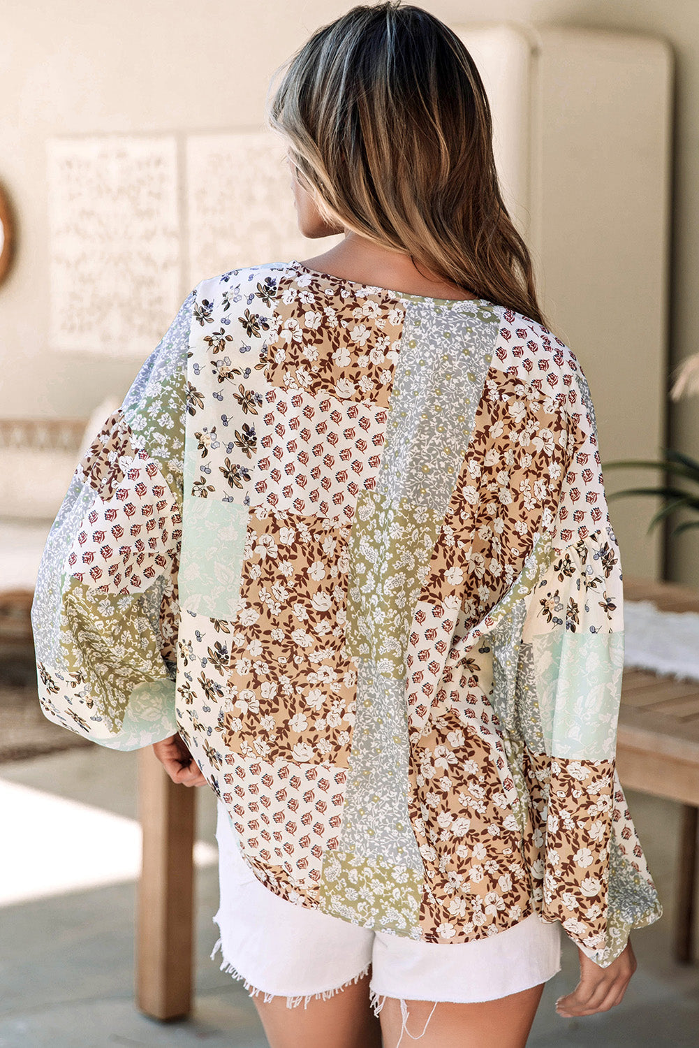 Winnie Long Puff Sleeve Shirt with Dramatic Silhouette