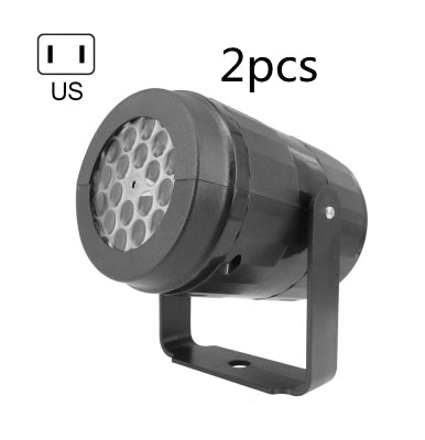 Rotating Christmas Snowflake Projector LED Light for Holiday Decor