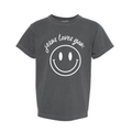 Jesus Loves You Smiley Youth Graphic Tee Unisex Cotton Crew Neck