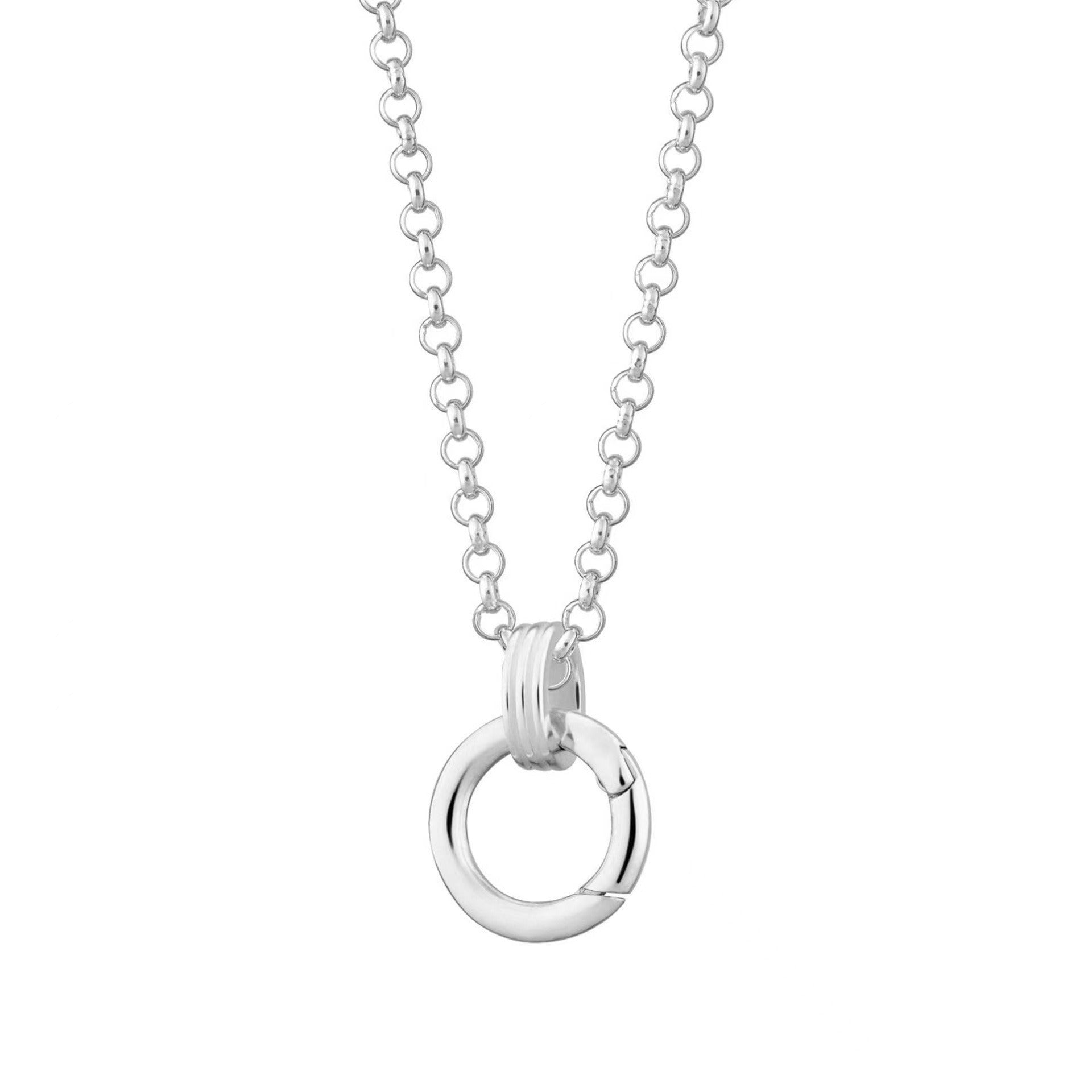 18K Gold Vacuum Plated Small Pendant Necklace