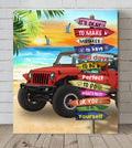 Personalized Off-road-SUVs Canvas - Best Gift Idea For Wall Art Decoration - It's Okay To Make Mistake, To Have Bad Days, To Be Less Than Perfect