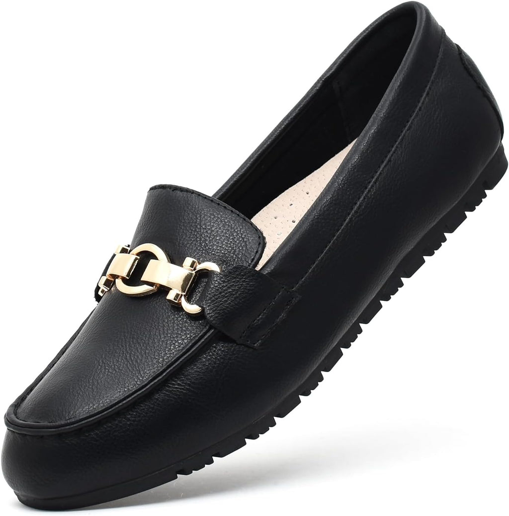 Women Loafers - Comfortable Slip On Business Casual Penny Loafers