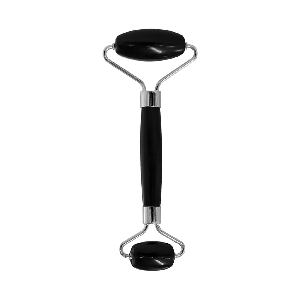 Daily Obsidian Facial Roller for Lymphatic Drainage and Glow