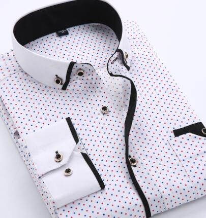 Men's Slim Fit Casual Cotton Shirts for Daily Wear