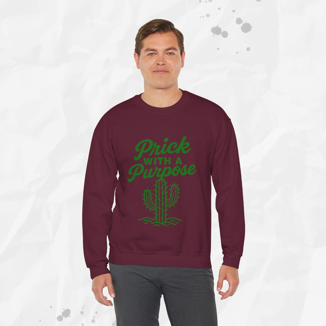 Prick With A Purpose - Crewneck Sweatshirt