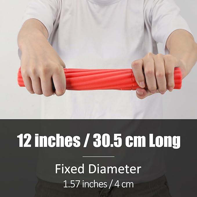 Flex Therapy Strengthener Bar for Tennis Elbow, Golfers Elbow, Tendonitis - Physical Therapy Resistance Bar for Wrist and Forearms Pain Relief