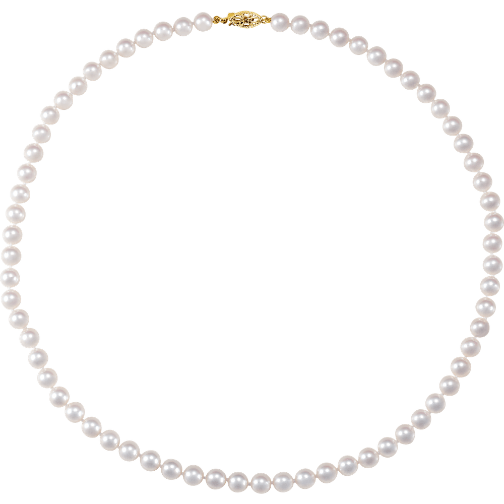 Margaux 14K Gold Akoya Pearl Necklace