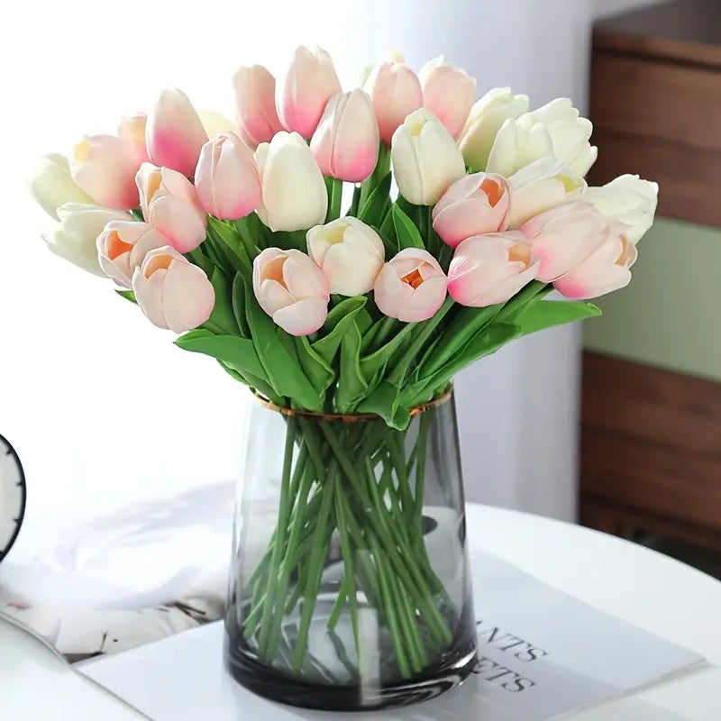 Artificial Tulip Decor Stems