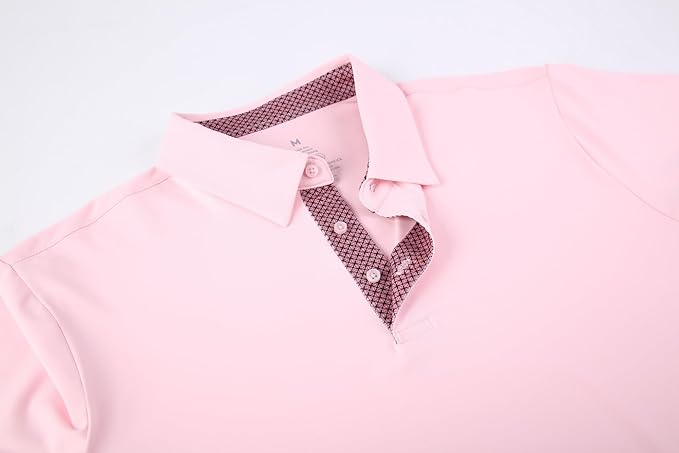 Men's Moisture-Wicking Performance Golf Polo Shirt
