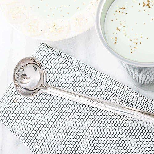Restaurantware Met Lux 2 Ounce Portion Ladle 1 Multipurpose Portion Serving