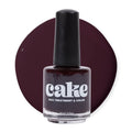 Midnight Rendezvous black nail polish with red undertones by The Beauty Box