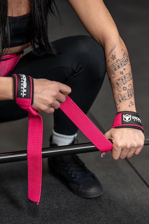 Lifting Wrist Straps for Weightlifting (1 Pair) – Padded Lifting Straps for Deadlifts, Powerlifting, Strength Training & Bodybuilding – Gym Straps for Men & Women